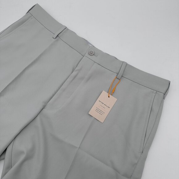 Peter Millar Men's Crown Sport Salem Performance Golf Short, Size W36, Brit Grey - Picture 1 of 16